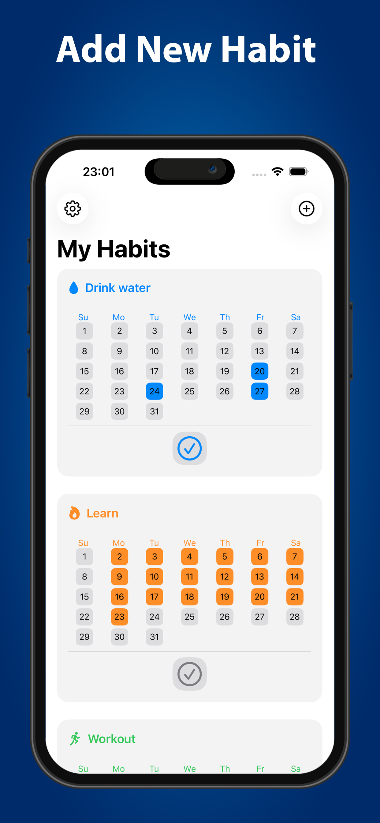 HabitTool screenshot